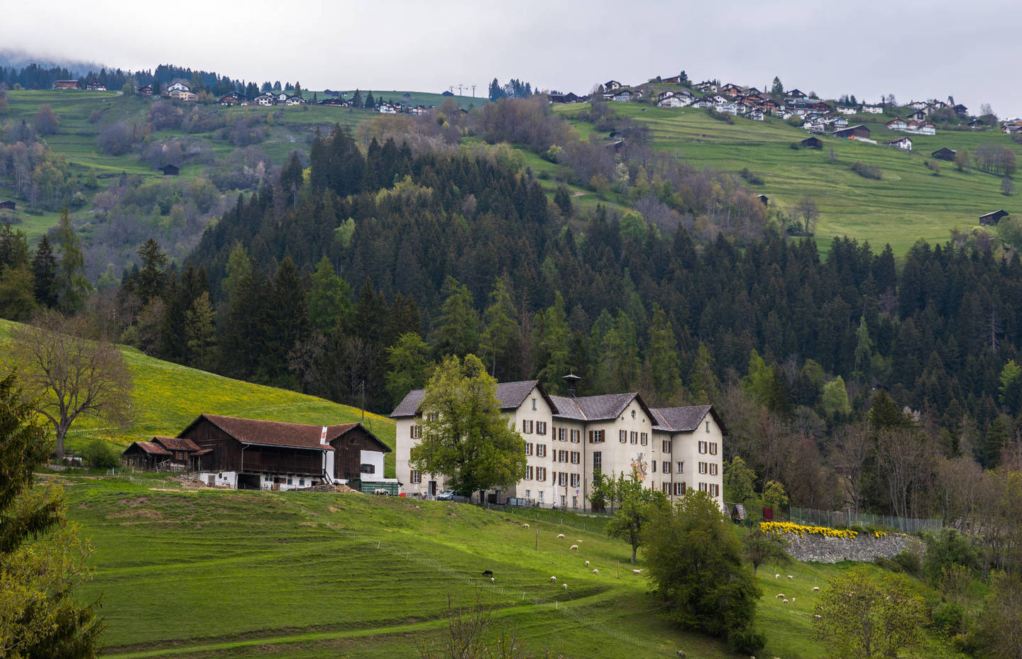 Schluein Bauernhof neu